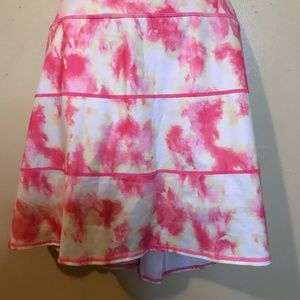 Women’s Ideology Multi Color Pink, Yellow, White Skort Sz 2x Brand New With Tags